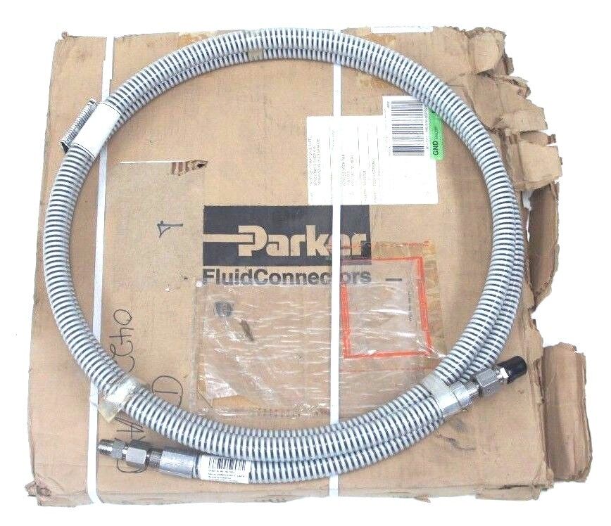 NIB PARKER PHCP32010552 HOSE: 2380N-05V71, 144.00 IN, W/ YA01-8-6C ADAPTER