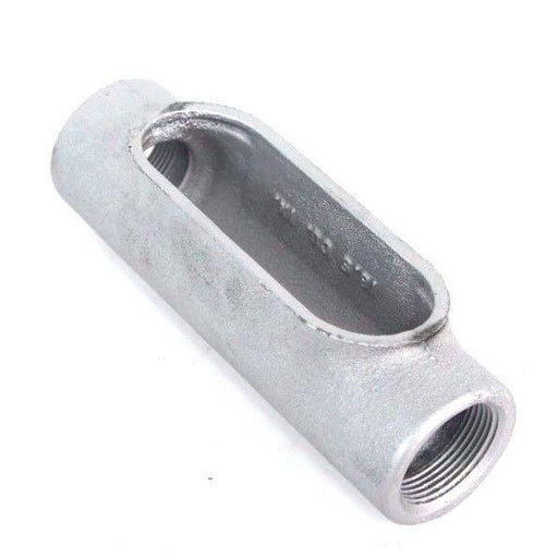 NEW COOPER CROUSE HINDS C47 CONDUIT BODY FORM C, 1-1/4"