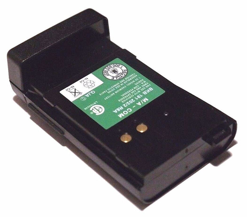 LOT OF 2 GE ERICSSON BKB 191 202/2 R6A 2500mAh M/A-COM 2-WAY RADIO BATTERIES