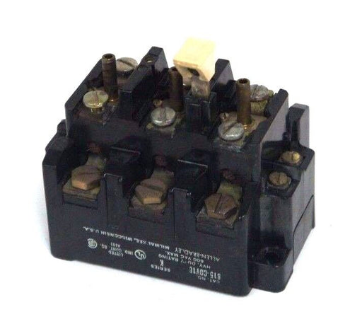 ALLEN BRADLEY 815-COV16 SER. K OVERLOAD RELAY 3POLE