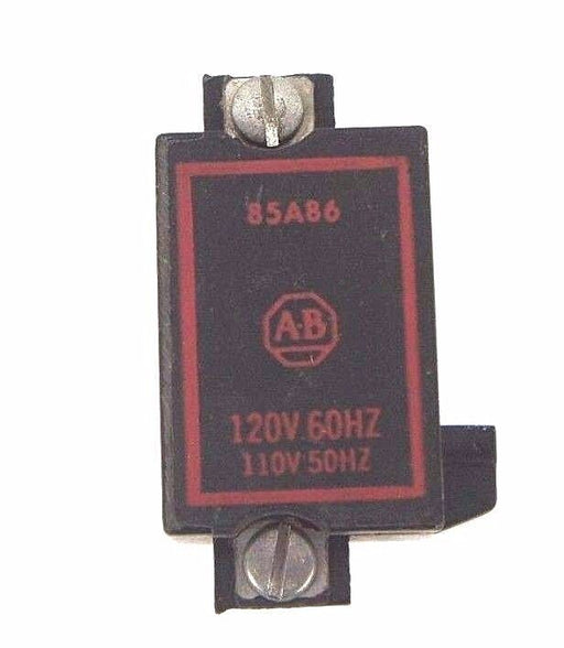 LOT OF 7 ALLEN BRADLEY 85A86 COILS 120V 60HZ, 110V 50HZ
