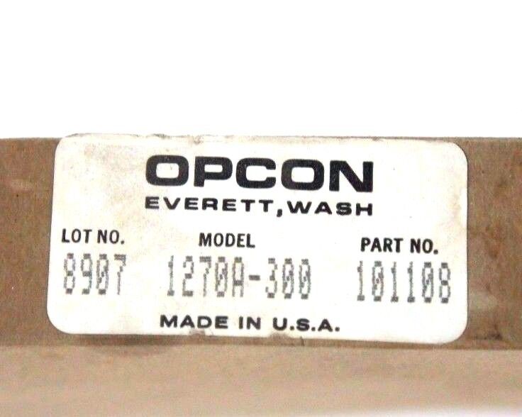 NIB OPCON 1270A-300 PHOTOELECTRIC DETECTOR P/N: 101108