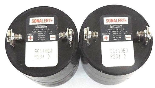 LOT OF 2 MALLORY SONALERT SC110EJ ALARMS