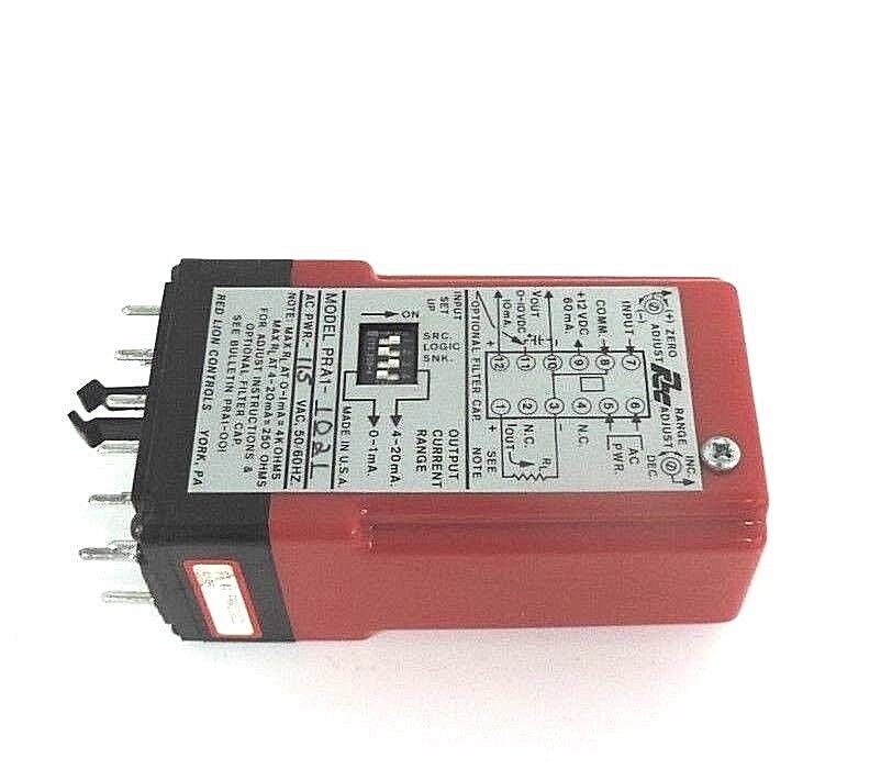 NIB RED LION PRA11021 PULSE RATE TO ANALOG CONVERTER 115VAC, 50/60HZ