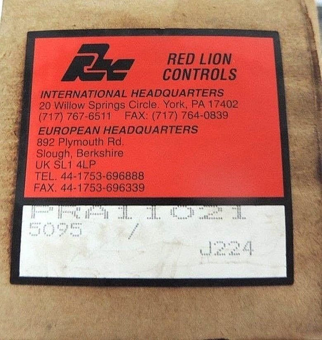 NIB RED LION PRA11021 PULSE RATE TO ANALOG CONVERTER 115VAC, 50/60HZ