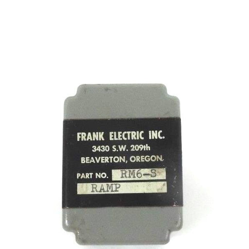 FRANK ELECTRIC RM6-S RELAY RAMP MODULE RM6S