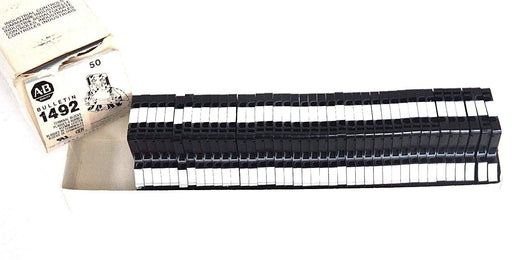 LOT OF 40 NEW ALLEN BRADLEY 1492-H2BL TERMINAL BLOCKS SERIES B 1492H2BL
