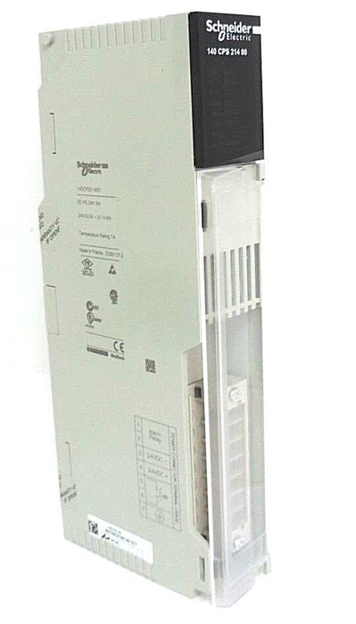 NIB SCHNEIDER MODICON 140CPS21400 DC PS 24V, 8A, PV: 03