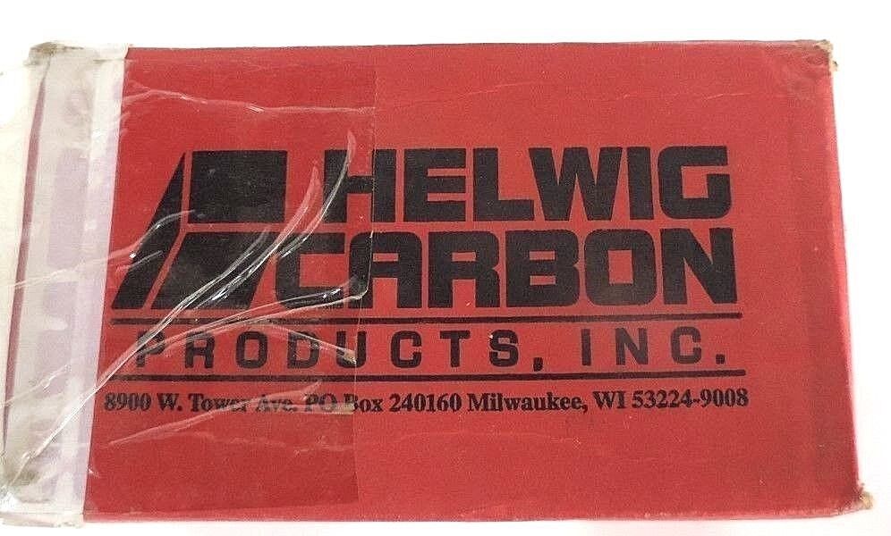 BOX OF 6 NEW HELWIG CARBON 11-751220-582-3-01 CARBON BRUSHES 11751220582301