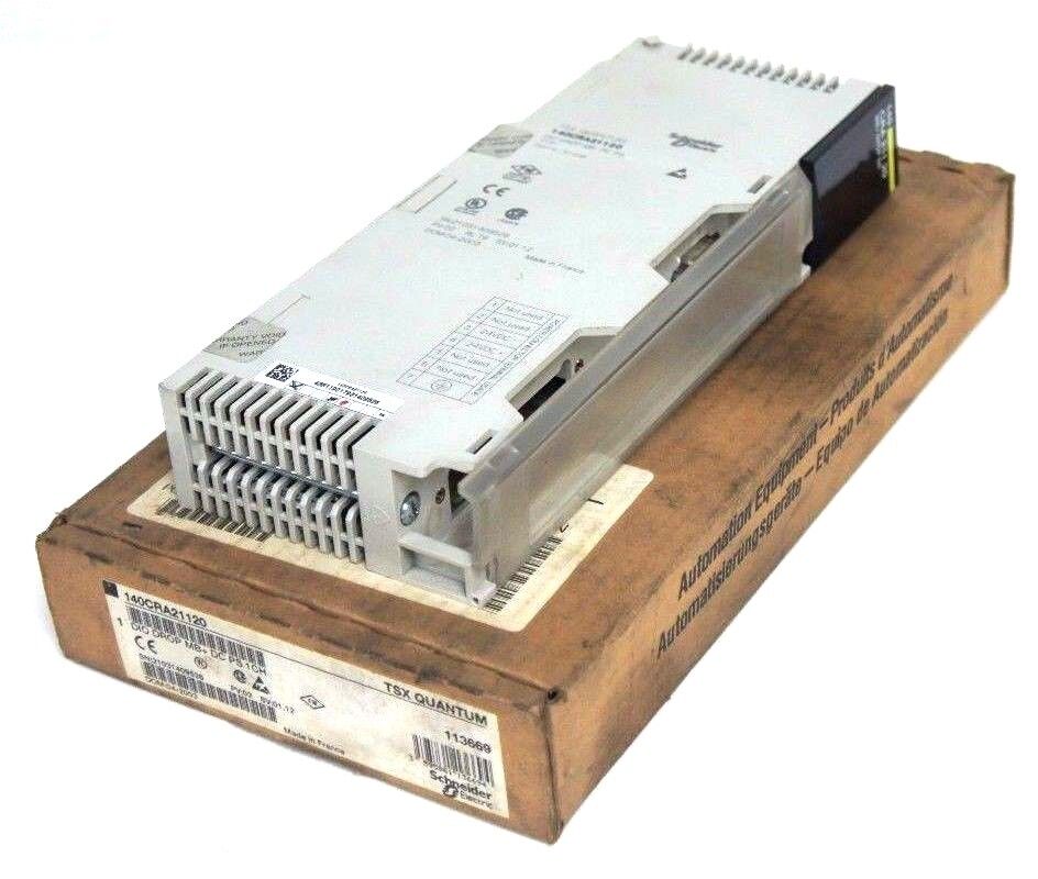 NIB SCHNEIDER MODICON 140CRA21120 DIO DROP MB+ DC PS 1CH MODULE 140-CRA-211-20