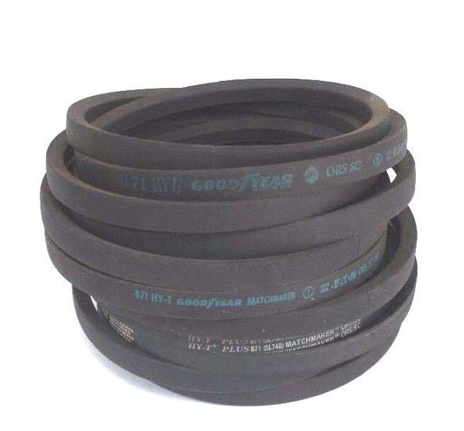 LOT OF 5 NEW GOODYEAR HY-T PLUS B71 (5L740) MATCHMAKER V-BELTS 5L740