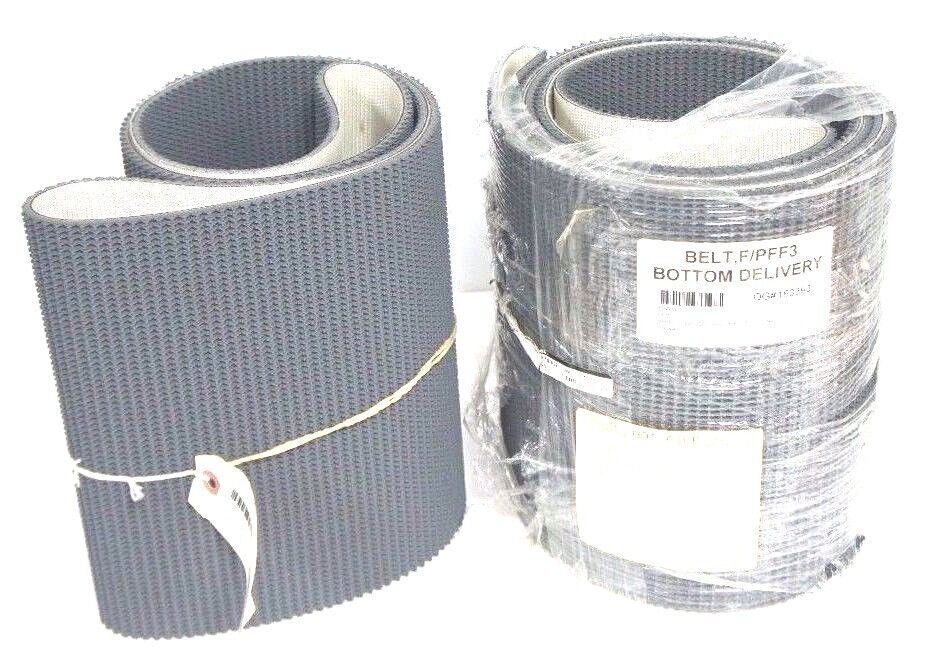 LOT OF 2 NEW HABASIT SAG-12E CONVEYOR BELTS 10" X 9' & 10" X 31" F/PFF3