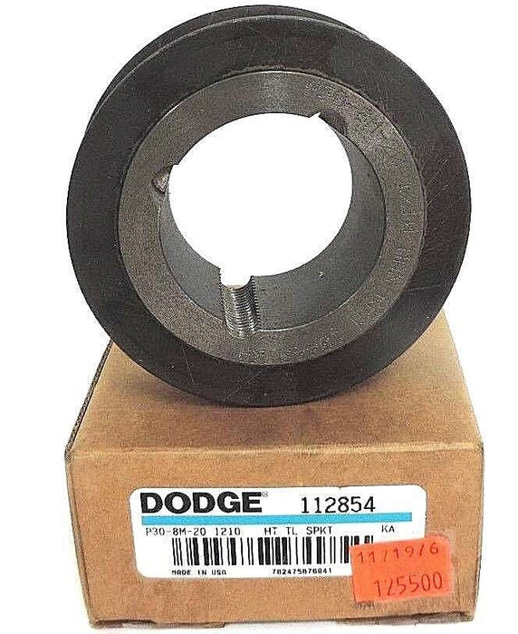NIB DODGE P30-8M-20 1210 HT TL SPROCKET 112854, P308M20