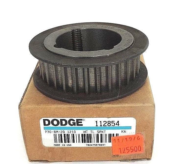 NIB DODGE P30-8M-20 1210 HT TL SPROCKET 112854, P308M20
