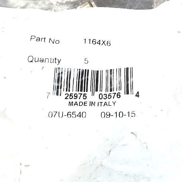 LOT OF 20 NEW EATON 1164X6 PUSH-ON TEE 3/8" TUBE UNIONS