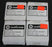 LOT OF 4 NIB SPC MULTICOMP MC36297 AXIAL FANS 12VDC, 0.074A