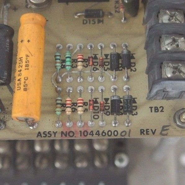 BOSTON FINCOR 104459901 REV-C FIELD REGULATOR CONTROL ASSY NO: 104460001 REV. E