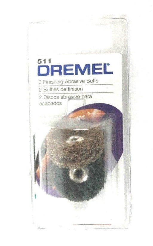 LOT OF 8 NEW DREMEL 511 FINISHING ABRASIVE BUFF WHEEL KITS 180&280 GRIT 5000511