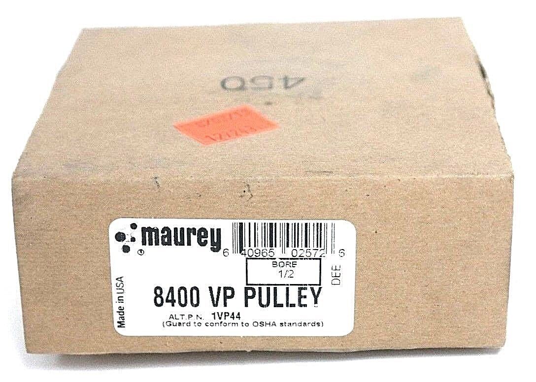 FACTORY SEALED MAUREY 8400 VP PULLEY 1VP44 BORE: 1/2''