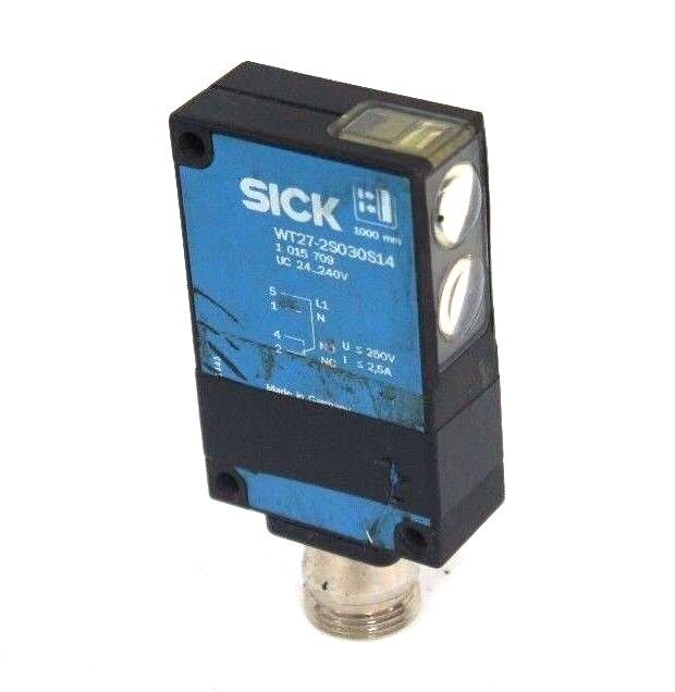 SICK WT27-2S030S14 LASER SENSOR 24...240V, WT272S030S14, 1 015 709