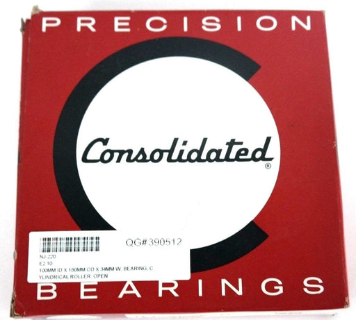 NIB CONSOLIDATED NJ-220E M CYLINDRICAL ROLLER BEARING NJ220EM