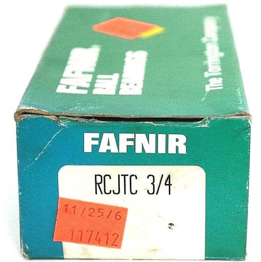 NIB FAFNIR RCJTC 3/4 BEARING FLANGED HOUSING 2BOLT 3/4IN ID