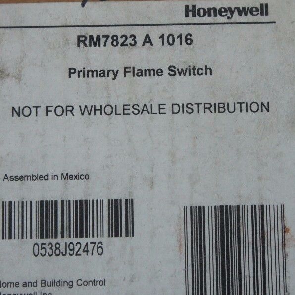 NEW HONEYWELL RM7823A-1016 PRIMARY FLAME SWITCH RM7823A1016