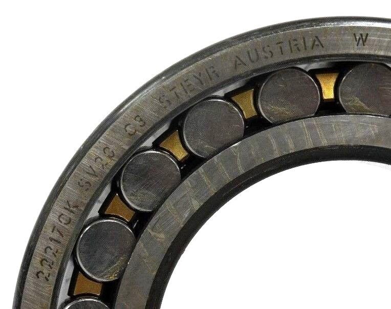 NEW STEYR 22217CK SV20 C3 SPHERICAL ROLLER BEARING 22217CKSV20C3
