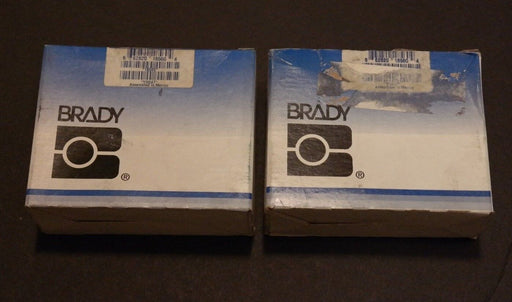 LOT OF 2 NEW BRADY TLS2200 / TLS PC LINK THERMAL PRINTER RIBBONS R6210, 18560
