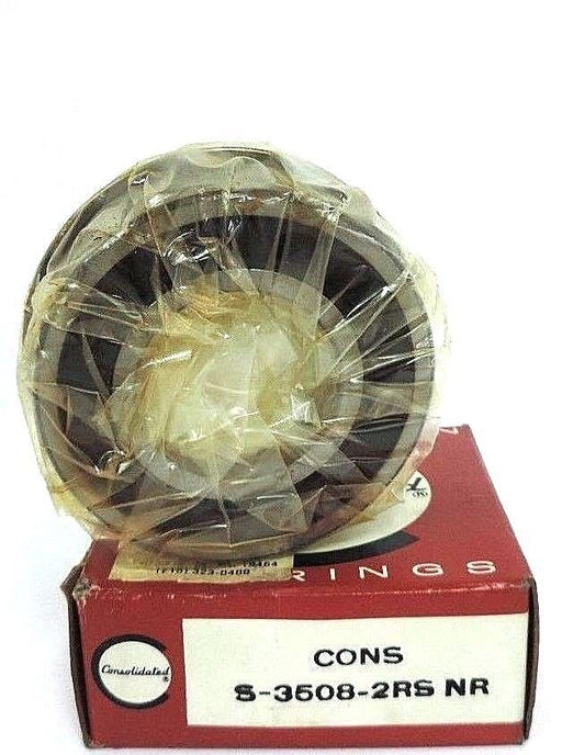 NIB CONSOLIDATED BEARINGS S-3508-2RSNR BALL BEARING 39X86X31MM S-3508-2RS NR