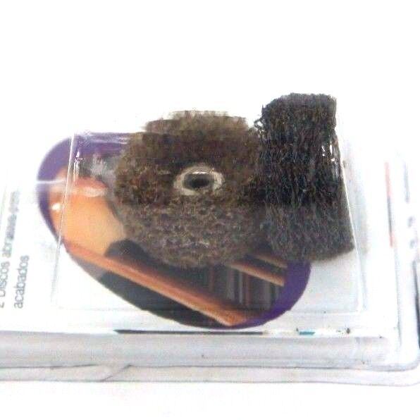 BOX OF 5 NEW DREMEL 511 FINISHING ABRASIVE BUFF WHEEL KITS 180&280 GRIT 5000511