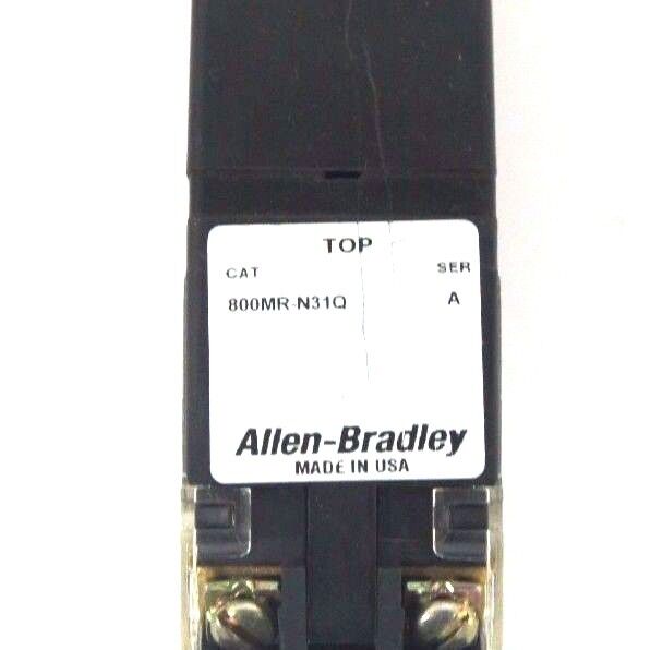 NIB ALLEN BRADLEY 800MR-N31QBK SMALL ROUND SELECTOR SWITCH SER. C W/ KEYS