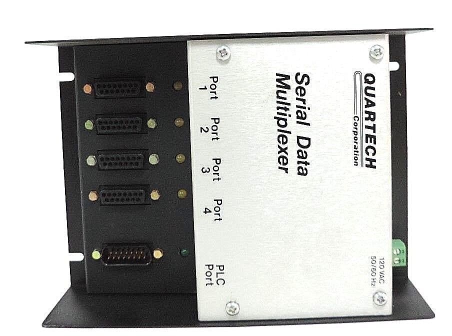 NIB QUARTECH 8517 SERIAL DATA MULTIPLEXER 120VAC, 50/60HZ W/ 8591-03 CABLE