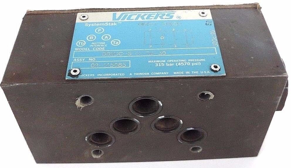 NEW VICKERS DGMDC-5-X-TM-30 DIRECT CHECK VALVE SYSTEMSTAK 300CT95, 02-145085