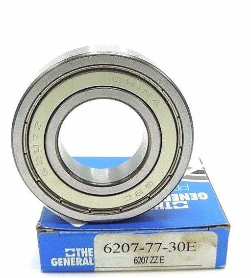 NIB THE GENERAL BEARING 6207-77-30E BEARING 62077730E, 6207 ZZ E