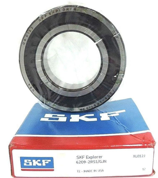 NIB SKF 6209-2RS1/GJN BEARING 45X85X19MM SEALED BOTH SIDES, 62092RS1GJN