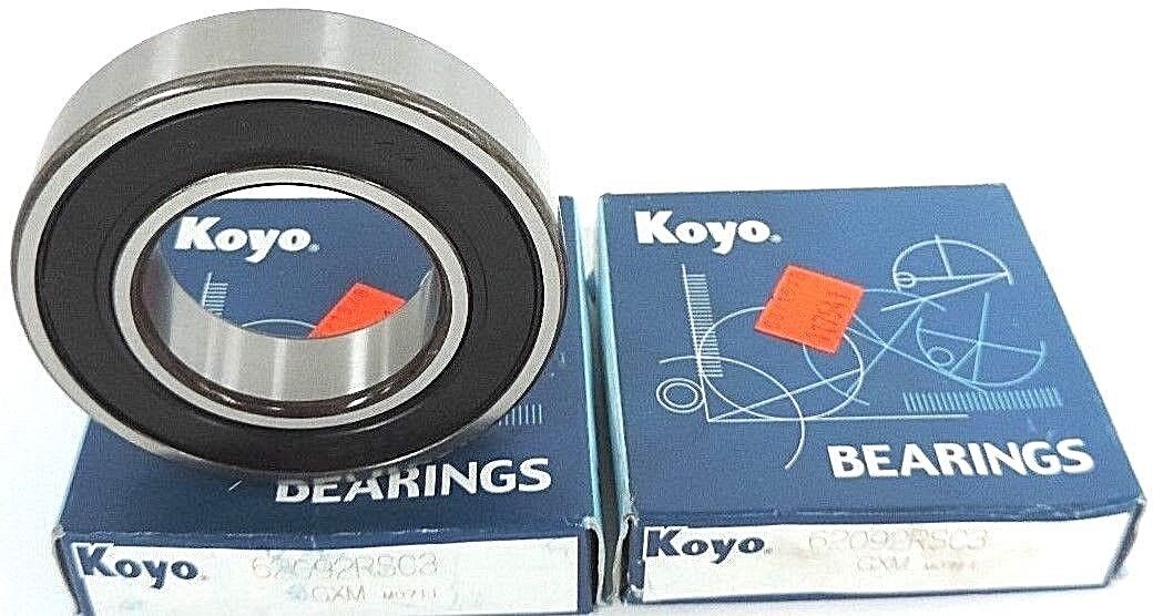 LOT OF 2 NIB KOYO 62092RSC3 BEARINGS 62092RSC3 GXM