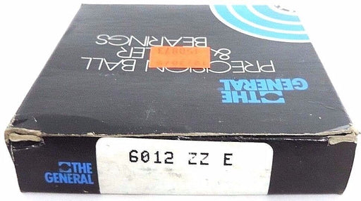 NIB THE GENERAL BEARING 6012ZZE BEARING 6012 ZZ E, 6012-77-30E