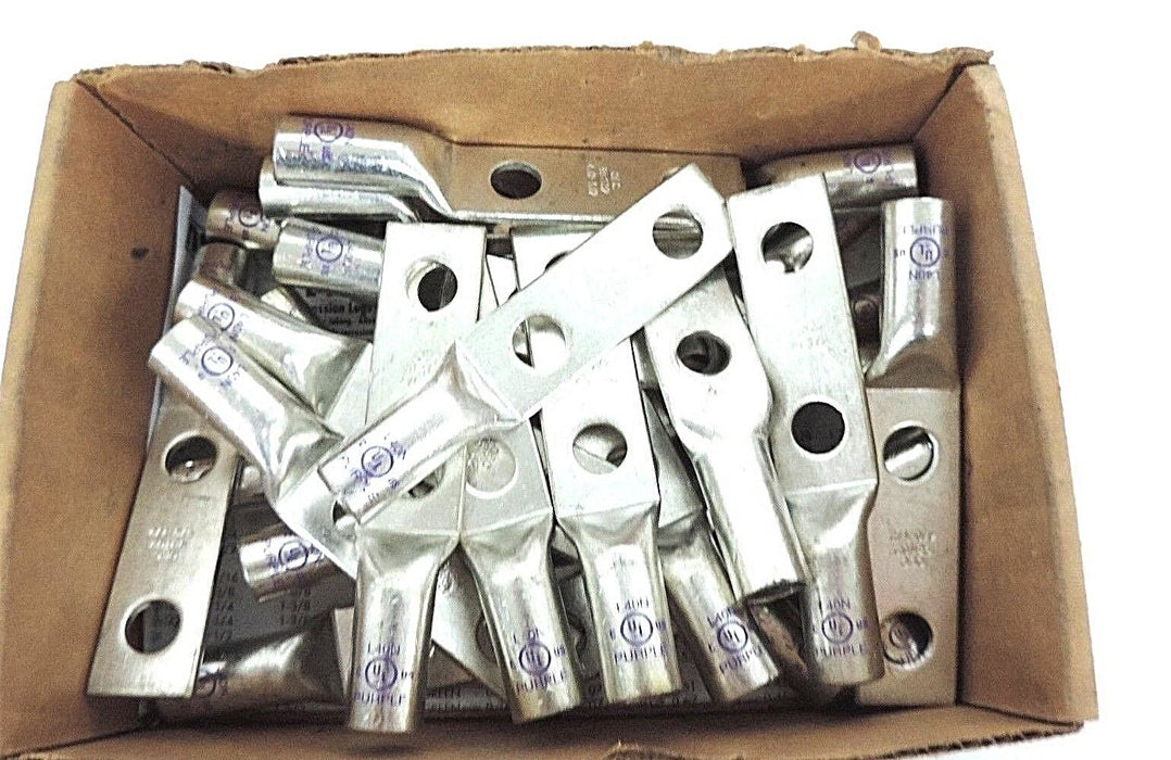 NEW NSI L40N COPPER COMPRESSION LONG BARREL, TWO HOLE, PURPLE - QTY 26