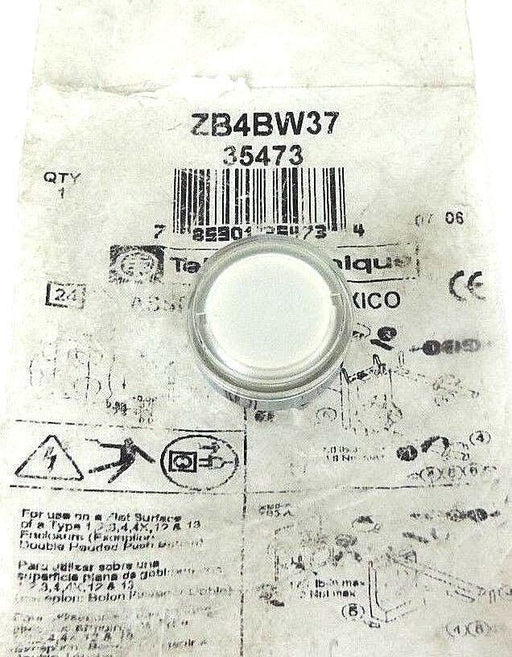 NEW TELEMECANIQUE ZB4BW37 PUSH BUTTON