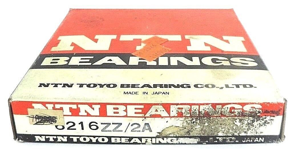 NIB NTN 6216ZZ/2A BALL BEARING 6216ZZ2A