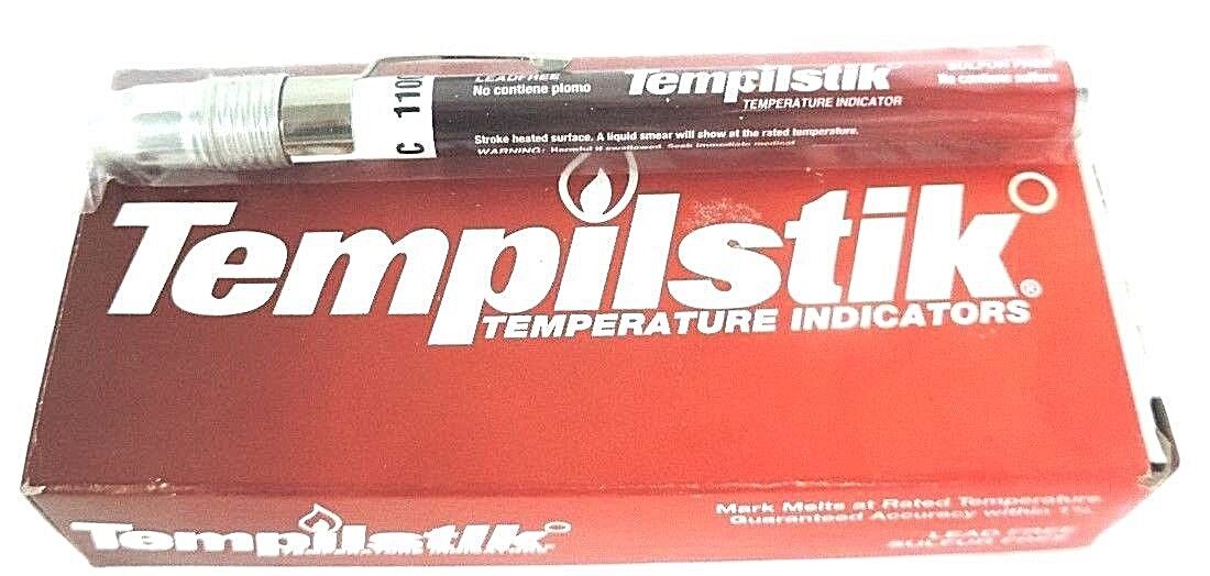 BOX OF 10 TEMPIL INC. 719-TS1100 TEMPILSTIK TEMPERATURE INDICATORS 1100F, TE1100
