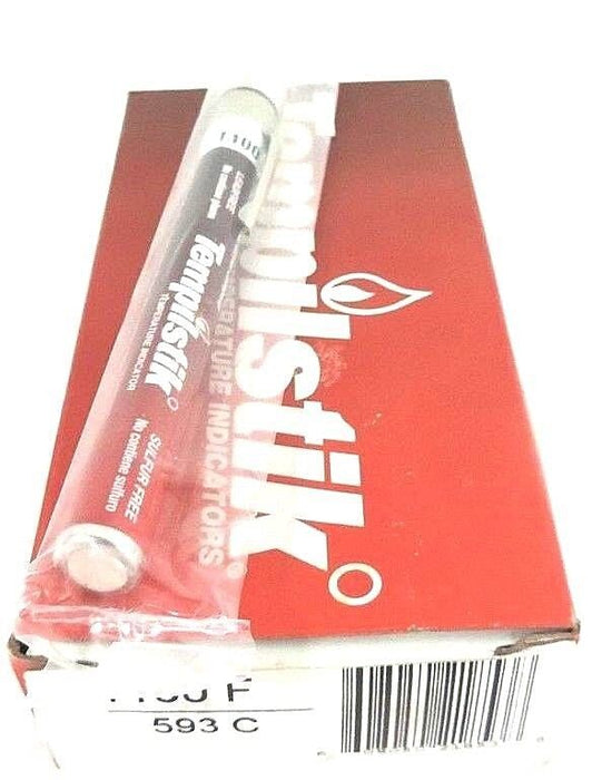 BOX OF 10 TEMPIL INC. 719-TS1100 TEMPILSTIK TEMPERATURE INDICATORS 1100F, TE1100