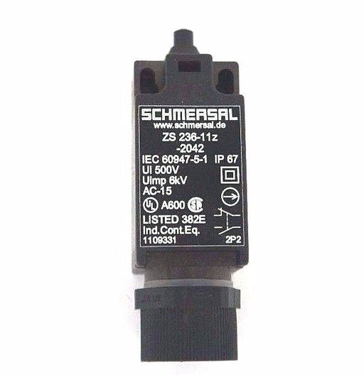 SCHMERSAL ZS 236-11Z-2042 SNAP ACTION LIMIT SWITCH ZS23611Z2042