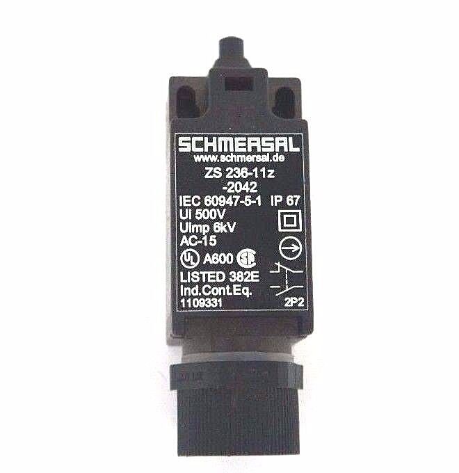 SCHMERSAL ZS 236-11Z-2042 SNAP ACTION LIMIT SWITCH ZS23611Z2042