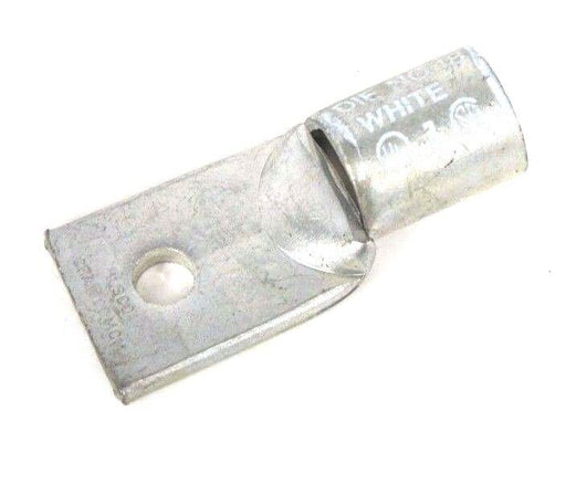 LOT OF 5 ILSCO CRA1000MCM ALUMINUM COMPRESSION LUGS DIE #18 WHITE CRAIOOOMCM