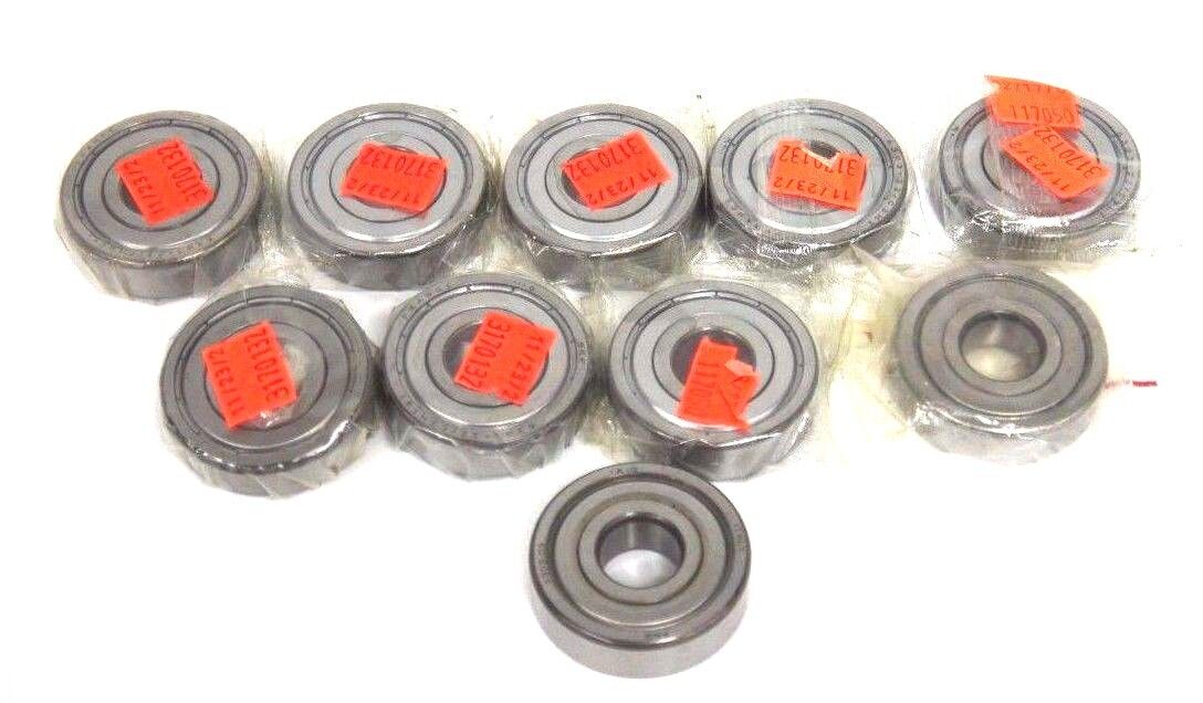 LOT OF 10 NEW SKF 6303-2Z/C3HT DEEP GROOVE BALL BEARINGS 63032ZC3HT
