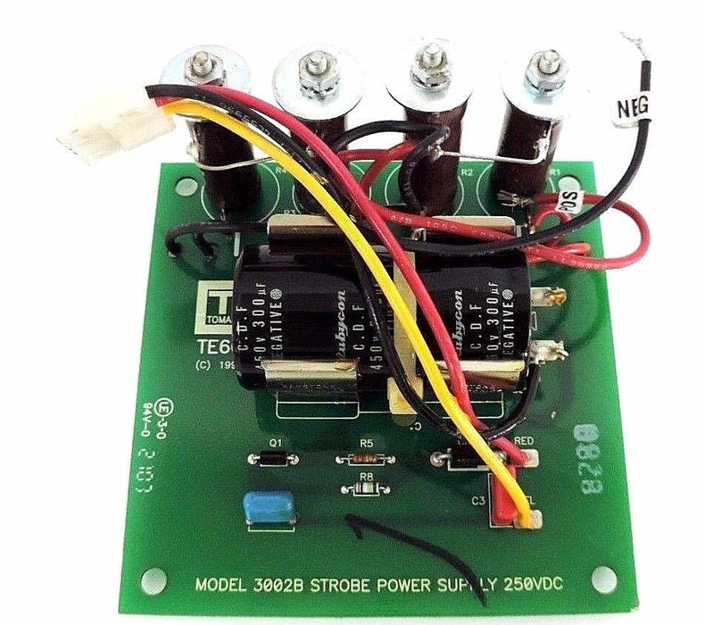 NEW TOMAR ELECTRONICS MODEL 3002B STROBE POWER SUPPLY 250VDC, TE6C