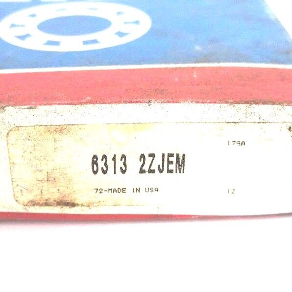 NEW SKF 6313-2ZJEM SINGLE ROW BALL BEARING 6313-2Z/C3GJN
