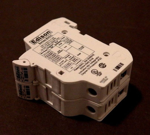 EDISON EHCC FUSEHOLDER 2-FUSE, 600V, 30A, 50/60HZ